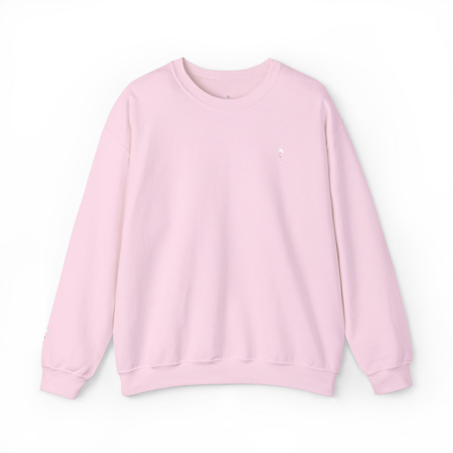 The Briar Rose | Minimalist Embroidered Crewneck