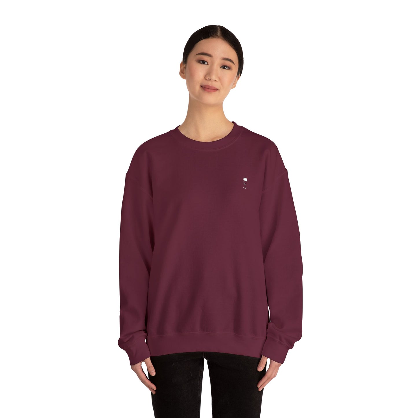 The Briar Rose | Minimalist Embroidered Crewneck