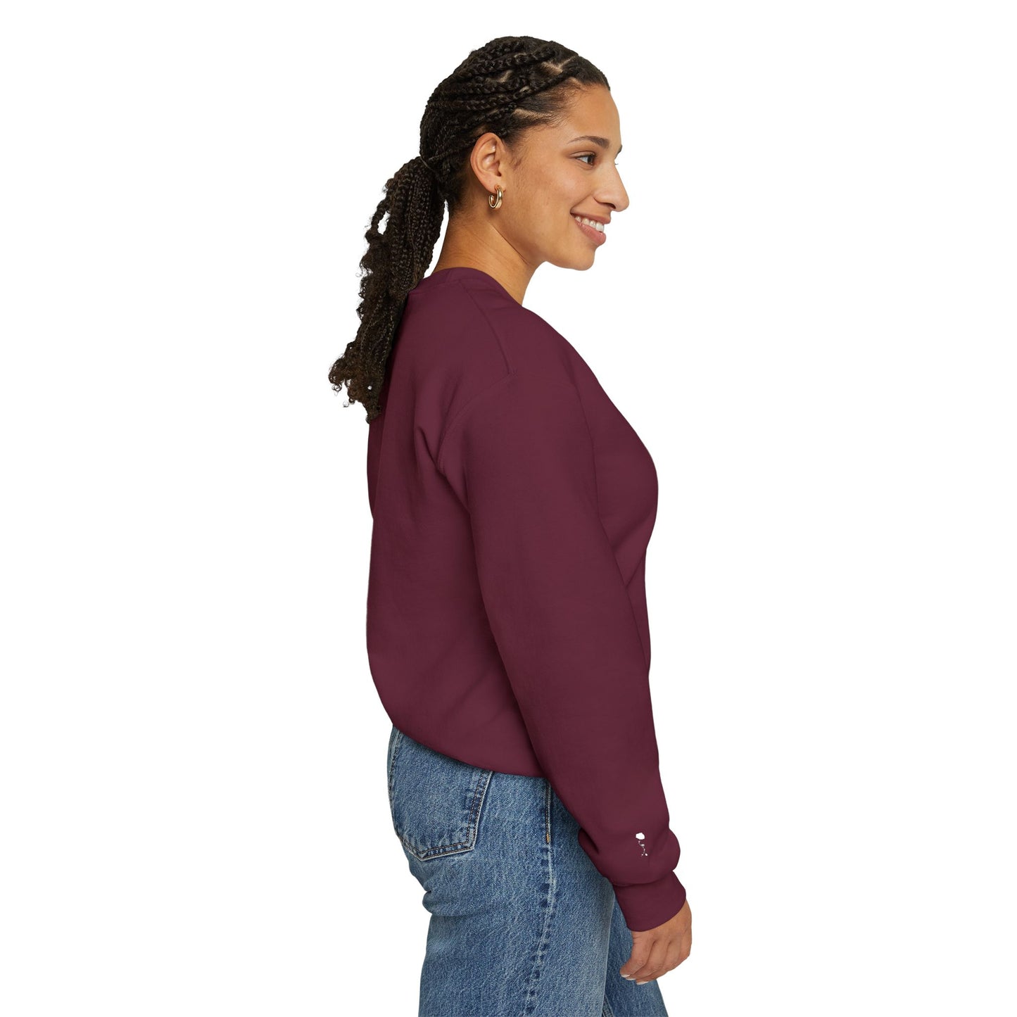 The Briar Rose | Minimalist Embroidered Crewneck