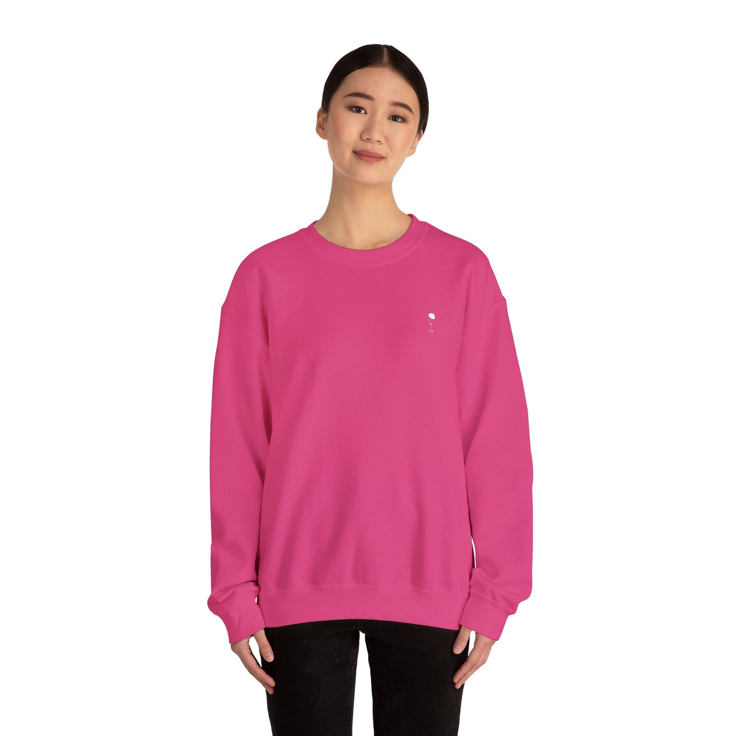 The Briar Rose | Minimalist Embroidered Crewneck