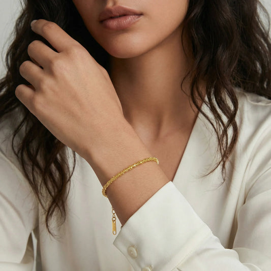 The Golden Hour Chain Bracelet