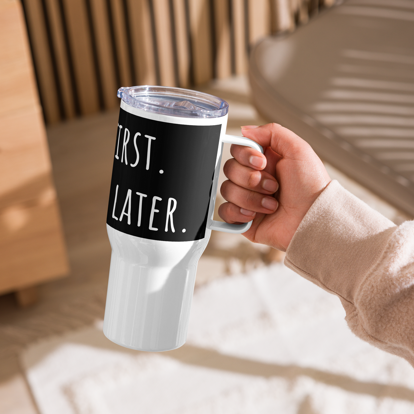 Coffee First | Travel Mug